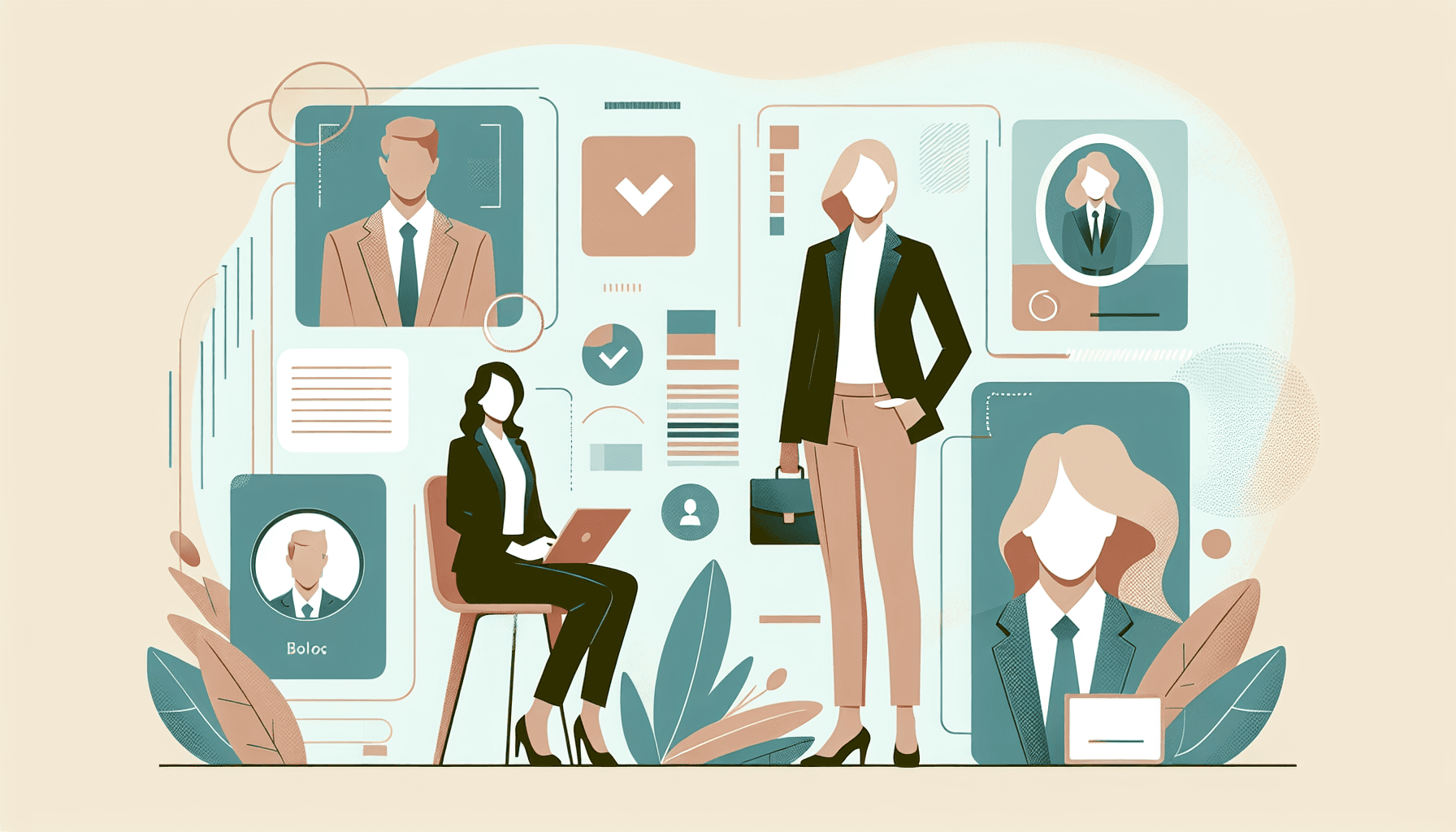 Executivo ajustando a postura para foto corporativa